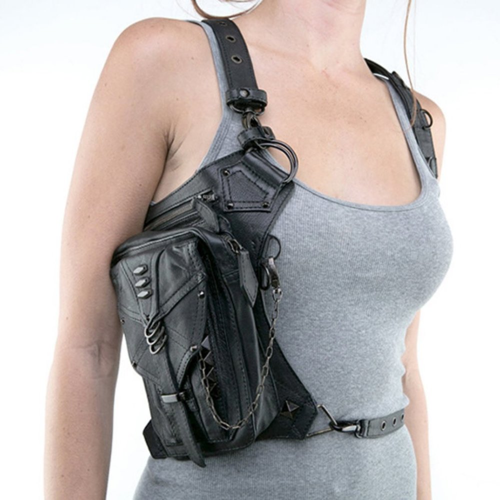 MS. MONEY PENNY Leather Holster and Hip Bag